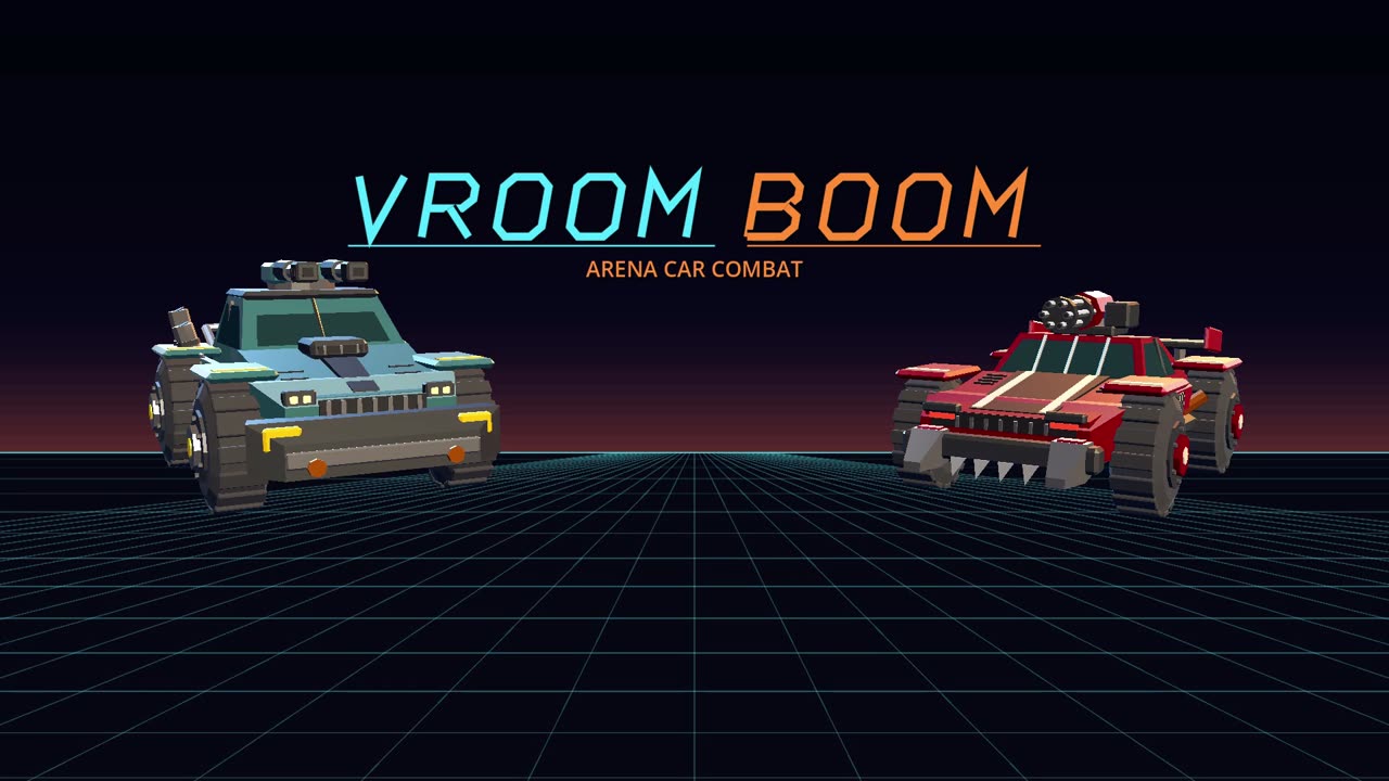 Vroom Boom car combat in an arena